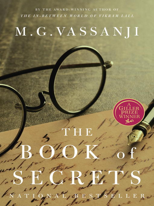 Détails du titre pour The Book of Secrets par M.G. Vassanji - Disponible